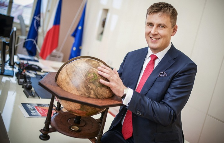 Ministr zahraničí Tomáš Petříček