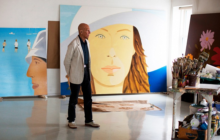 Photo of the artist - Alex Katz